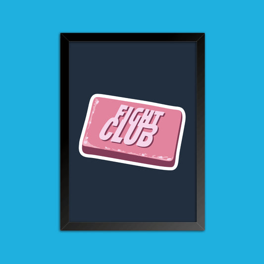 Quadro "Clube da Luta (Fight Club)" - Filmes