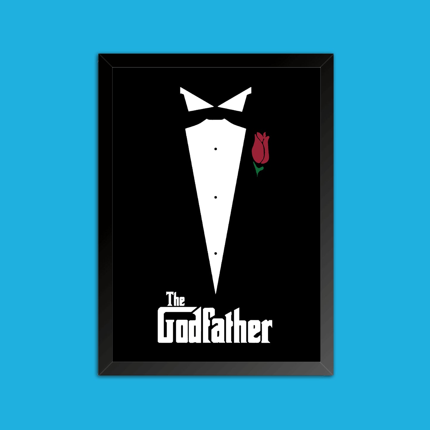 Quadro "Smoking" - O Poderoso Chefão (Godfather) - Filmes