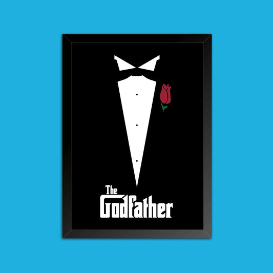 Quadro "Smoking" - O Poderoso Chefão (Godfather) - Filmes