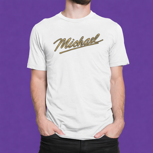 Camiseta "Michael" - Michael Jackson - Filmes