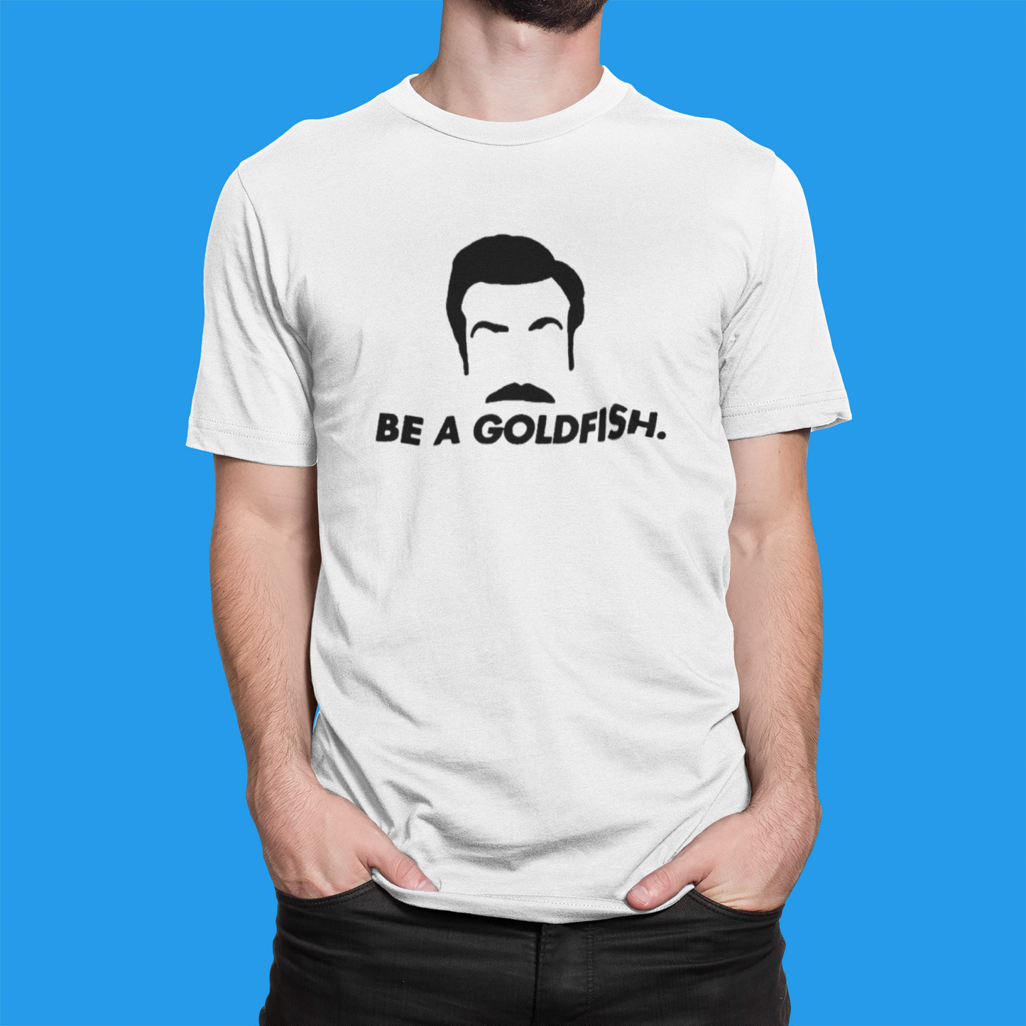 Camiseta Ted Lasso "Be a Goldfish" - Séries de TV