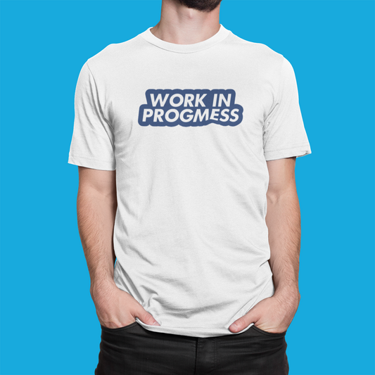 Camiseta "Work in ProgMESS" - Ted Lasso - Séries de TV