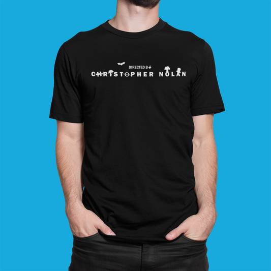 Camiseta "Directed by Christopher Nolan" - Filmes