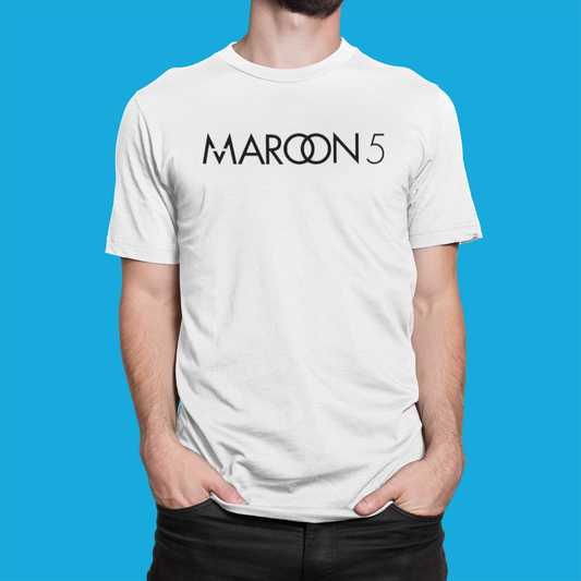 Camiseta "Maroon 5" Clássica - Música