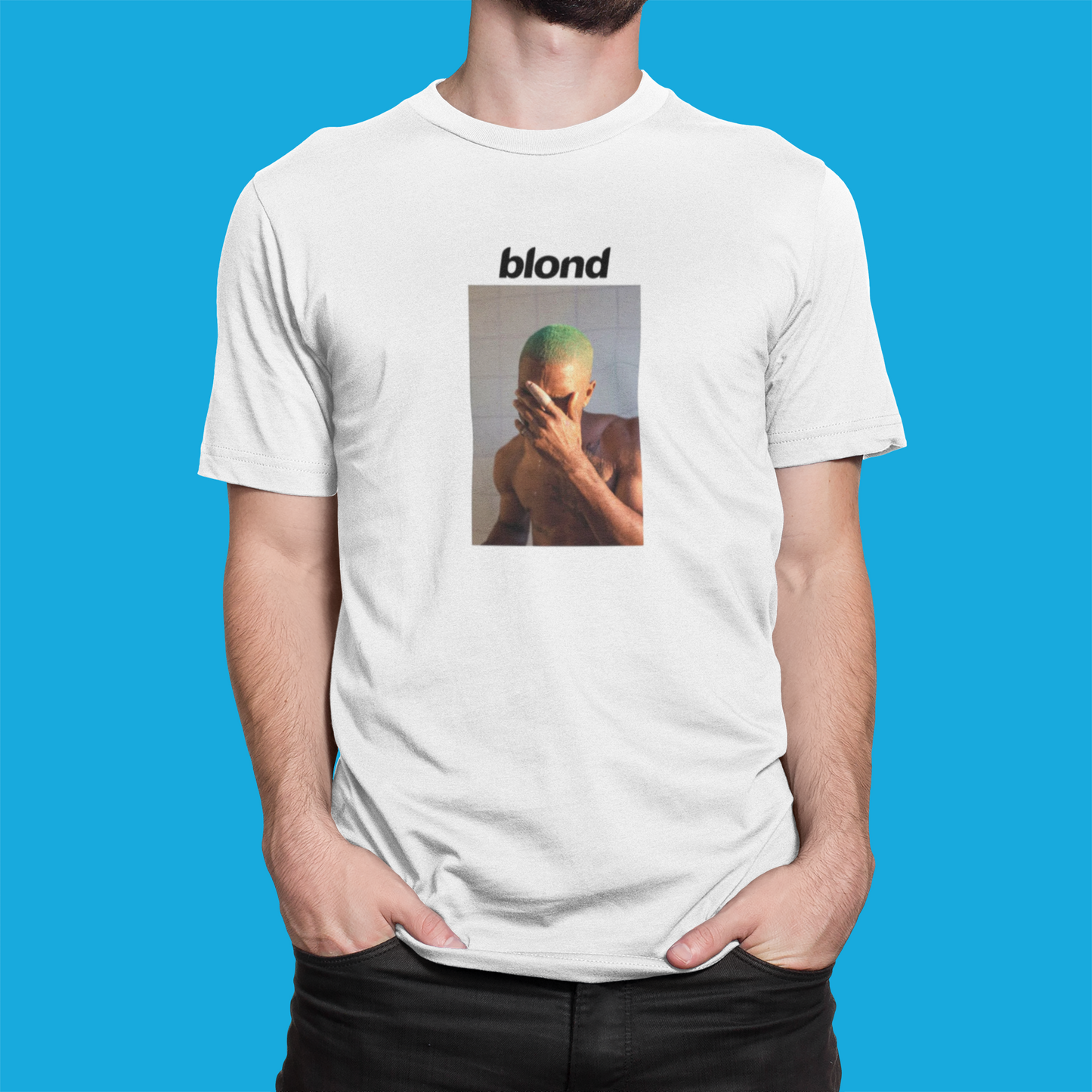 Camiseta "Blonde - Frank Ocean" Álbum - Música