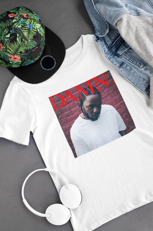 Camiseta "DAMN - Kendrick Lamar" Álbum - Música