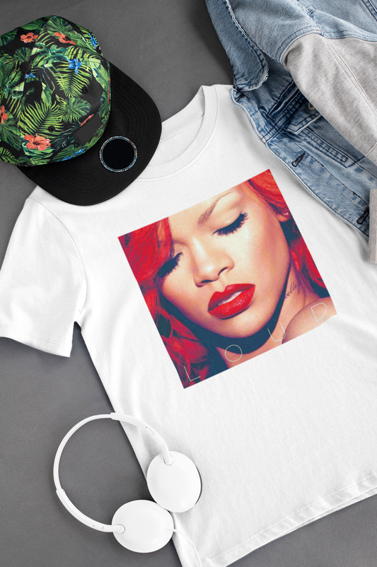 Camiseta "Loud - Rihanna" Álbum - Música