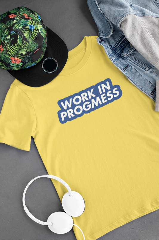 Camiseta "Work in ProgMESS" - Ted Lasso - Séries de TV