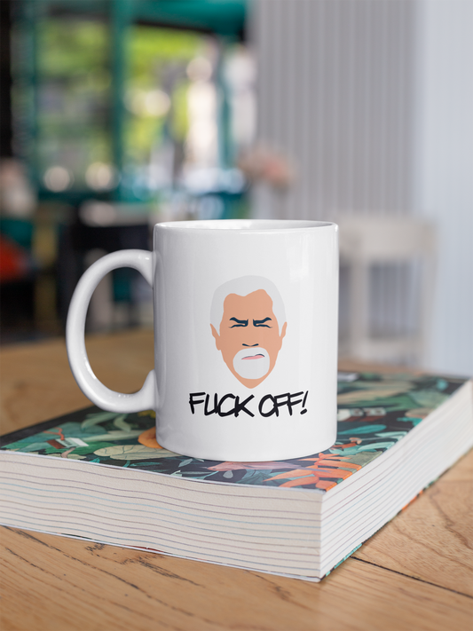 Caneca "Fuck Off" - Succession - Séries de TV