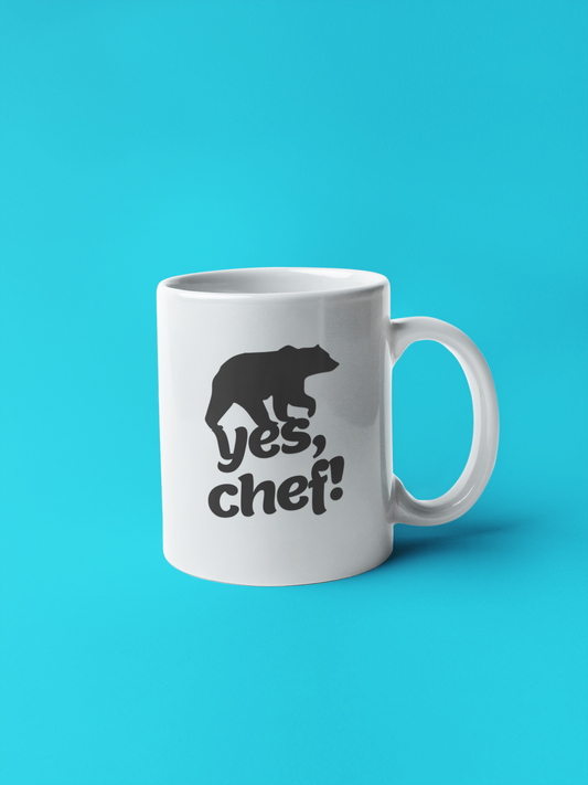 Caneca "Yes, Chef!" - The Bear - Séries de TV