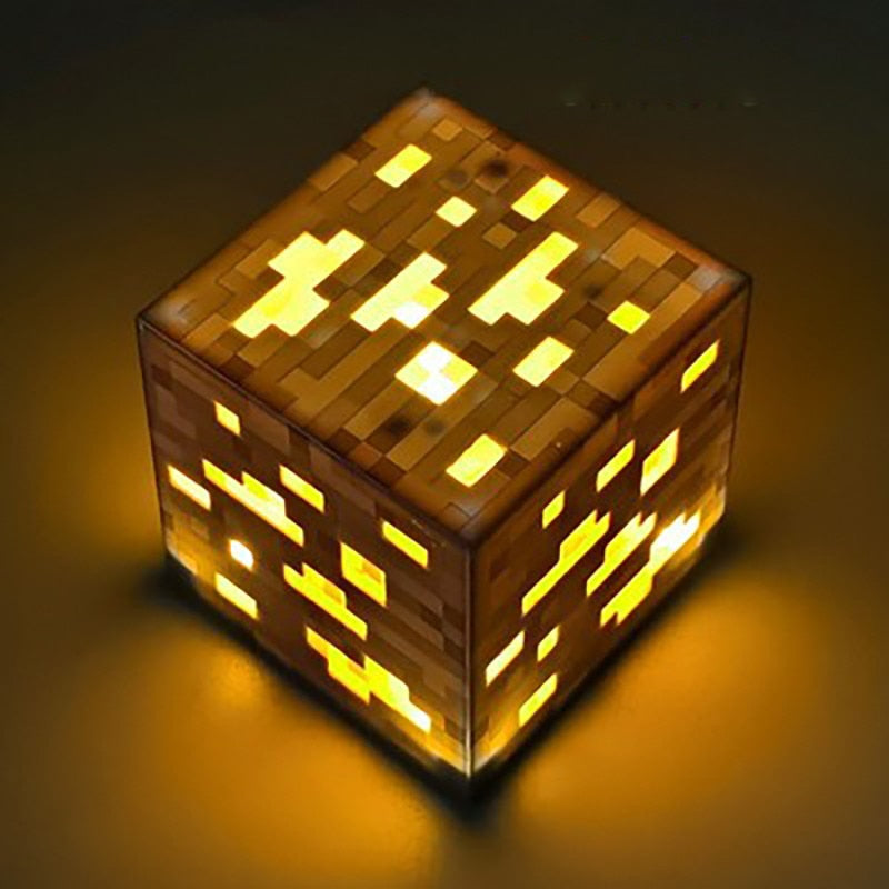Luminária Tocha Minecraft - Games