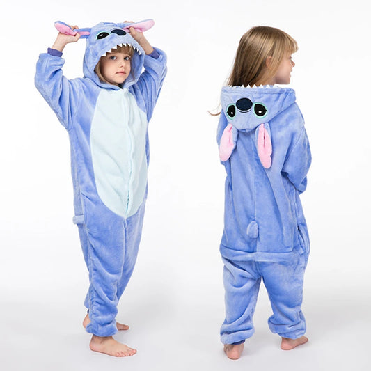 Macacão/Pijama Infantil "Stitch"
