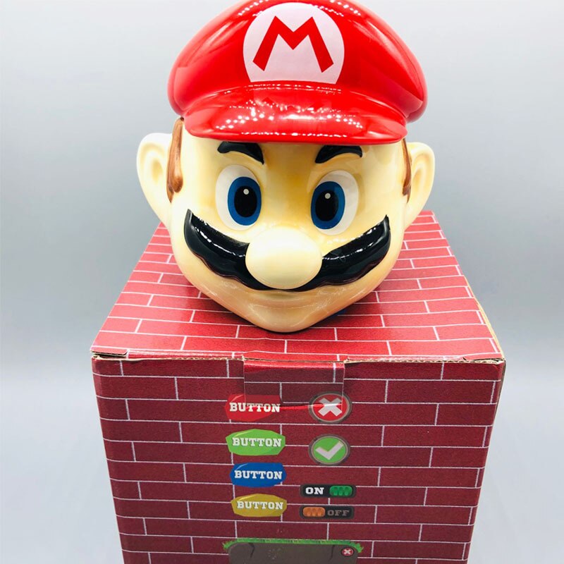 Canecas Personalizadas Super Mario Bros - Cerâmica