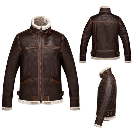 Jaqueta de Couro "Leon Scott" - Resident Evil - Games