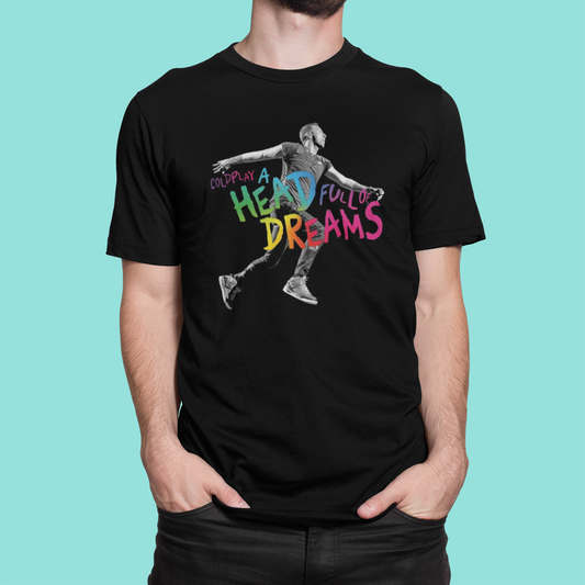 Camiseta "Coldplay - Head Full of Dreams" - Música