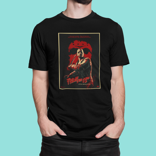 Camiseta "Friday 13th" Pôster - Jason - Filmes