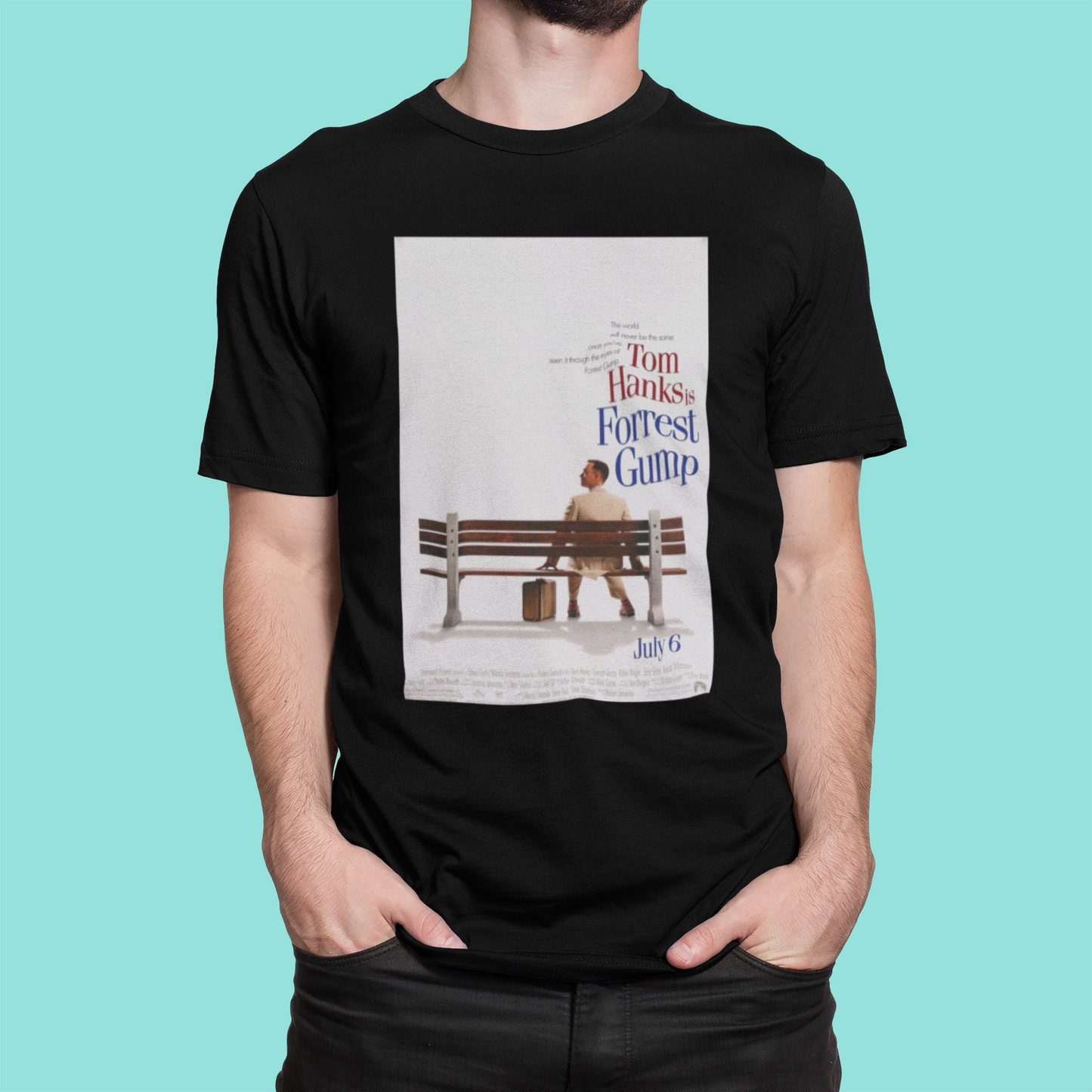 Camiseta "Forrest Gump" Pôster - Filmes