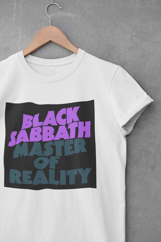 Camiseta "Master of Reality - Black Sabbath" - Álbum - Música