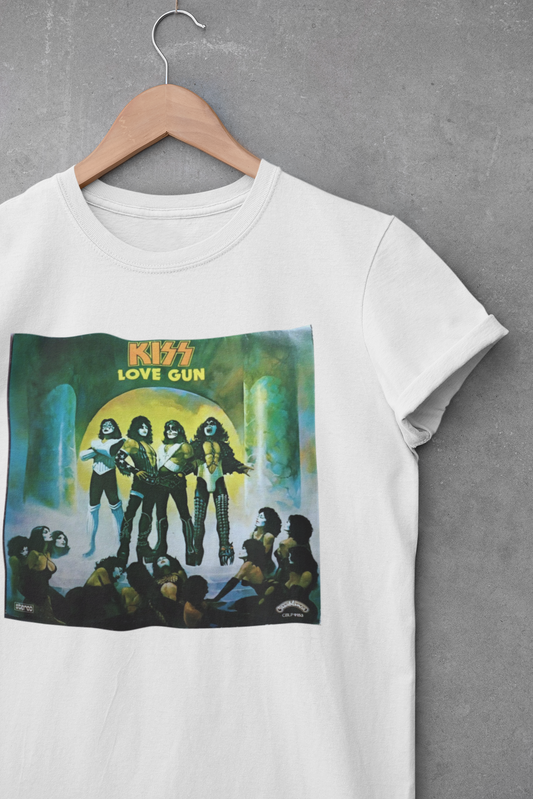 Camiseta "Love Gun - Kiss" - Álbum - Música