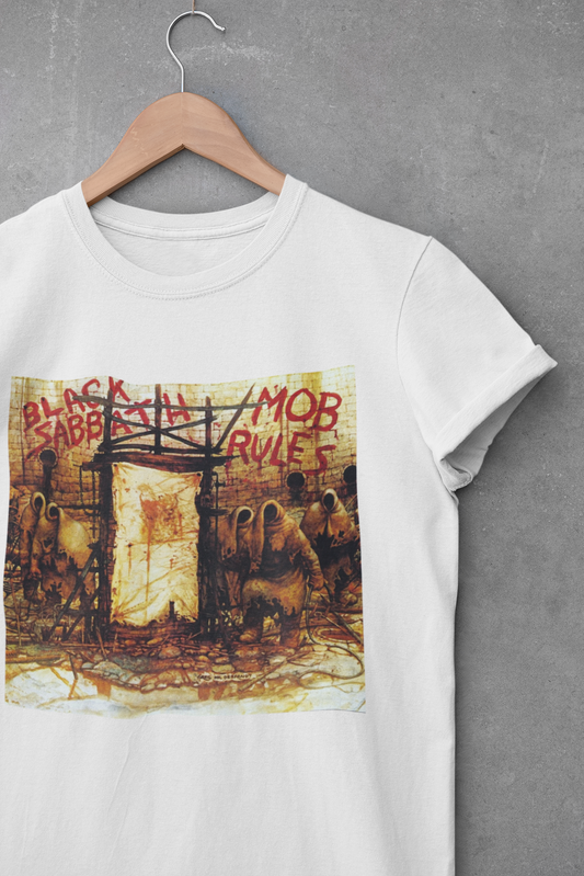 Camiseta "Mob Rules - Black Sabbath" - Álbum - Música