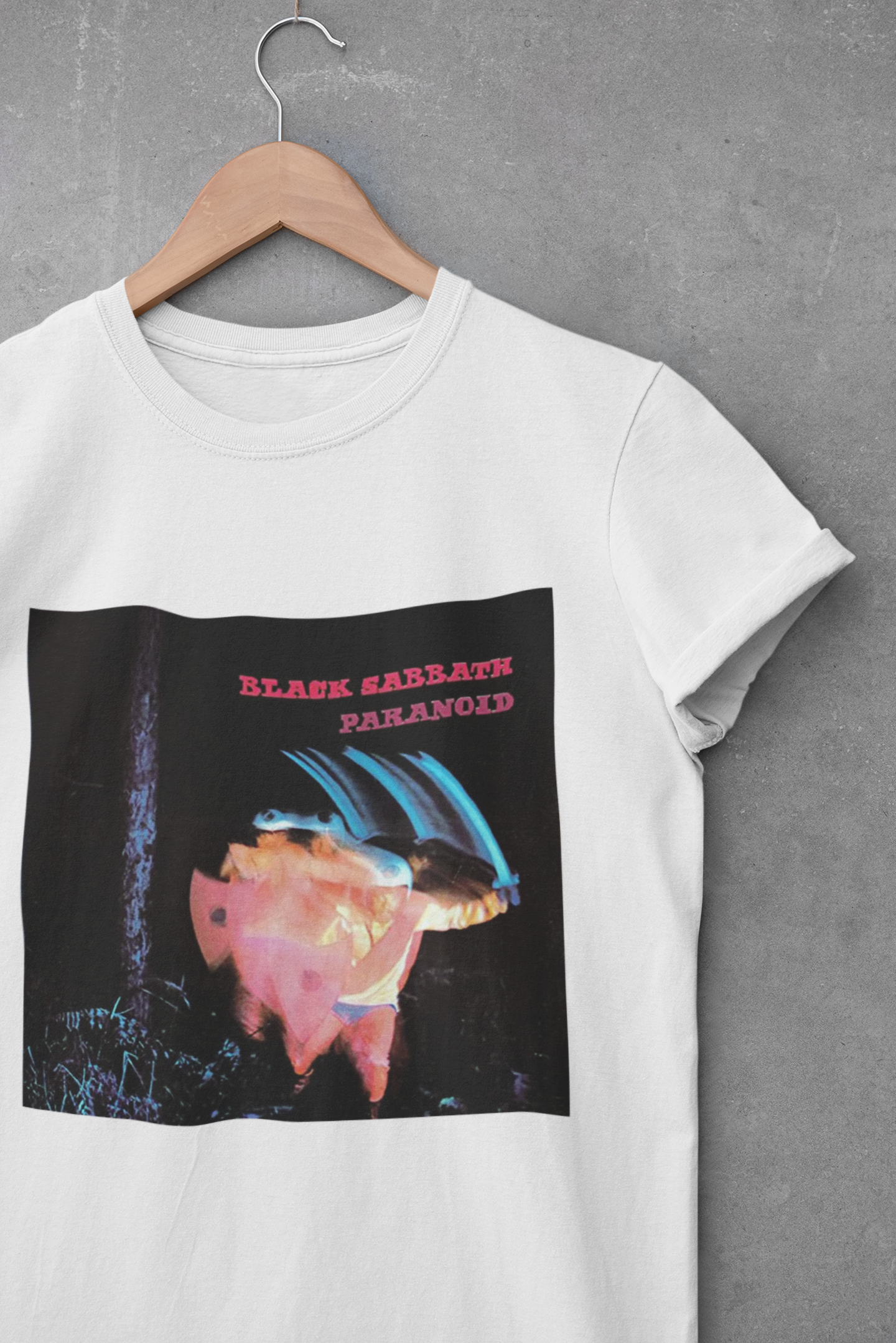 Camiseta "Paranoid - Black Sabbath" - Álbum - Música