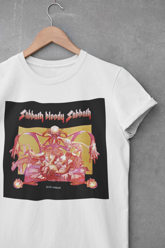 Camiseta "Sabbath Bloody Sabbath - Black Sabbath" - Álbum - Música