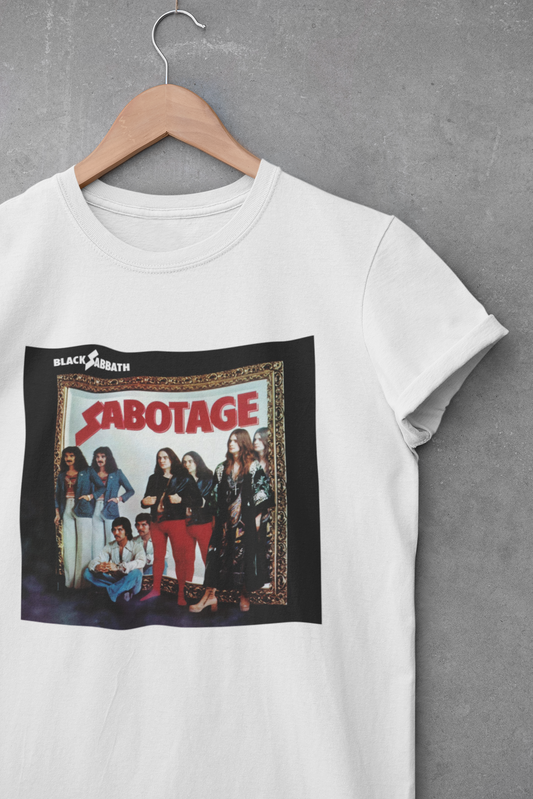 Camiseta "Sabotage - Black Sabbath" - Álbum - Música