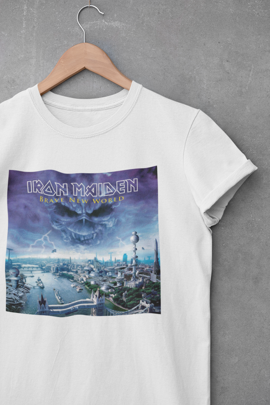 Camiseta "Brave New World" - Álbum - Música