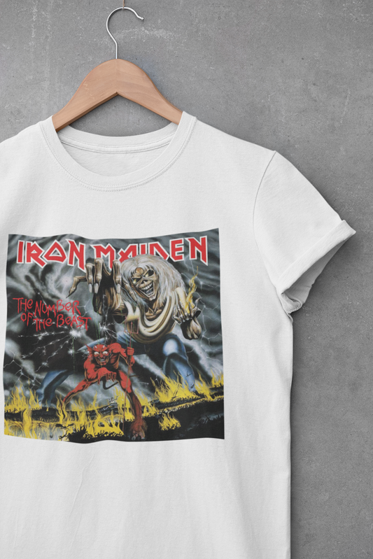 Camiseta "The Number of the Beast" - Álbum - Música