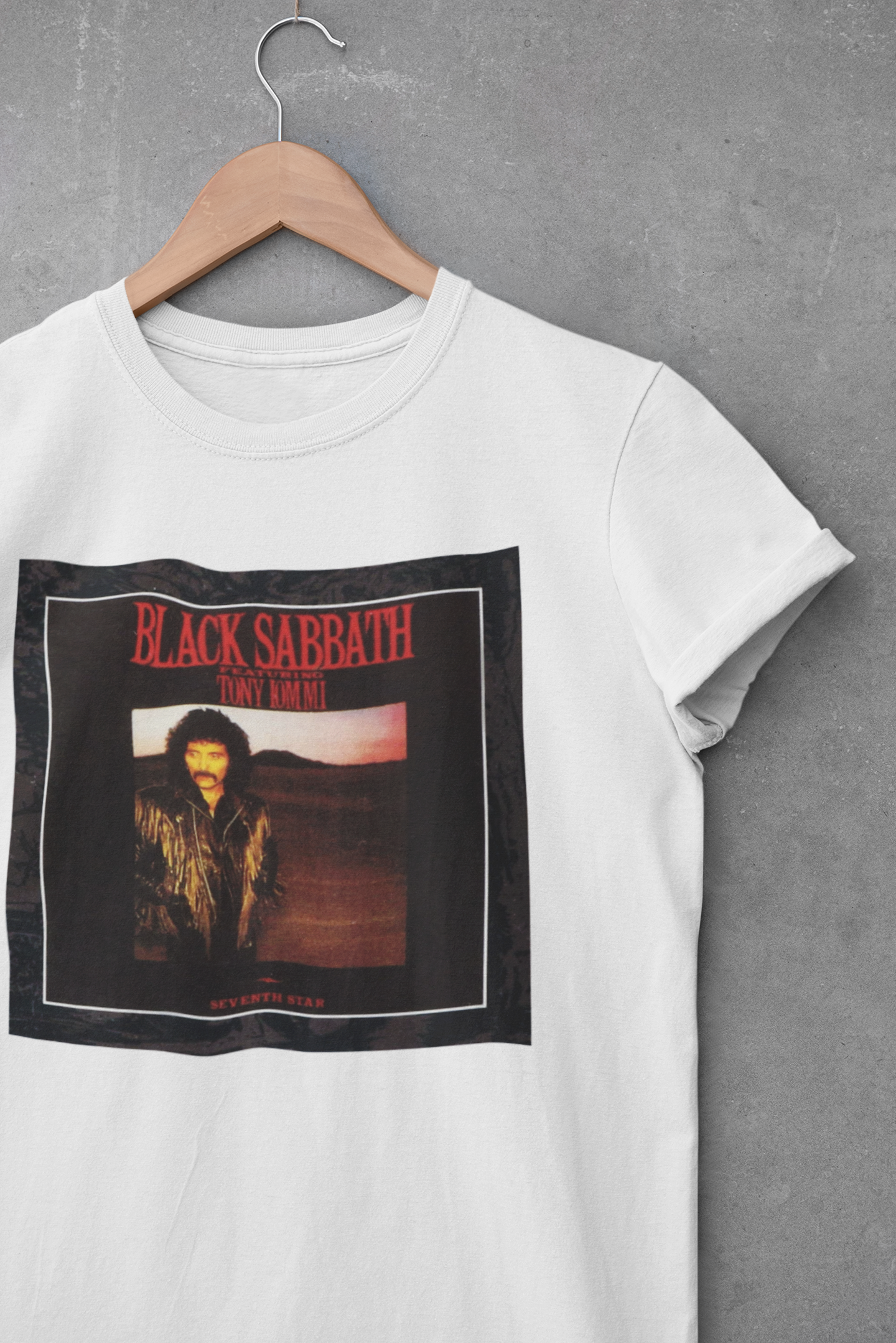 Camiseta "Seventh Star - Black Sabbath" - Álbum - Música
