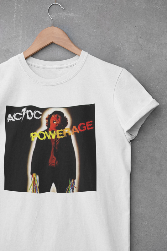 Camiseta "Powerage - ACDC" - Álbum - Música