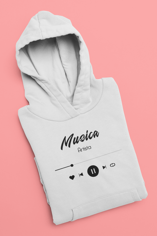 Moletom Personalizado - Minha Música Favorita