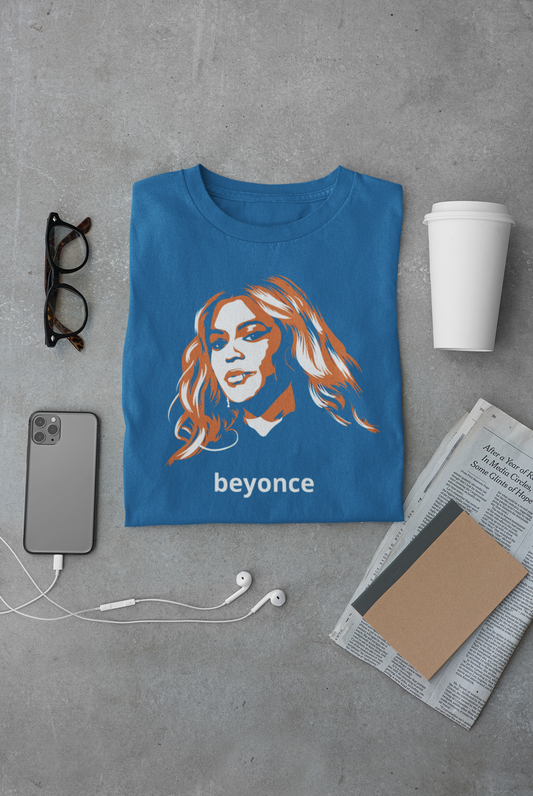 Camiseta "Beyoncé" Faces - Música