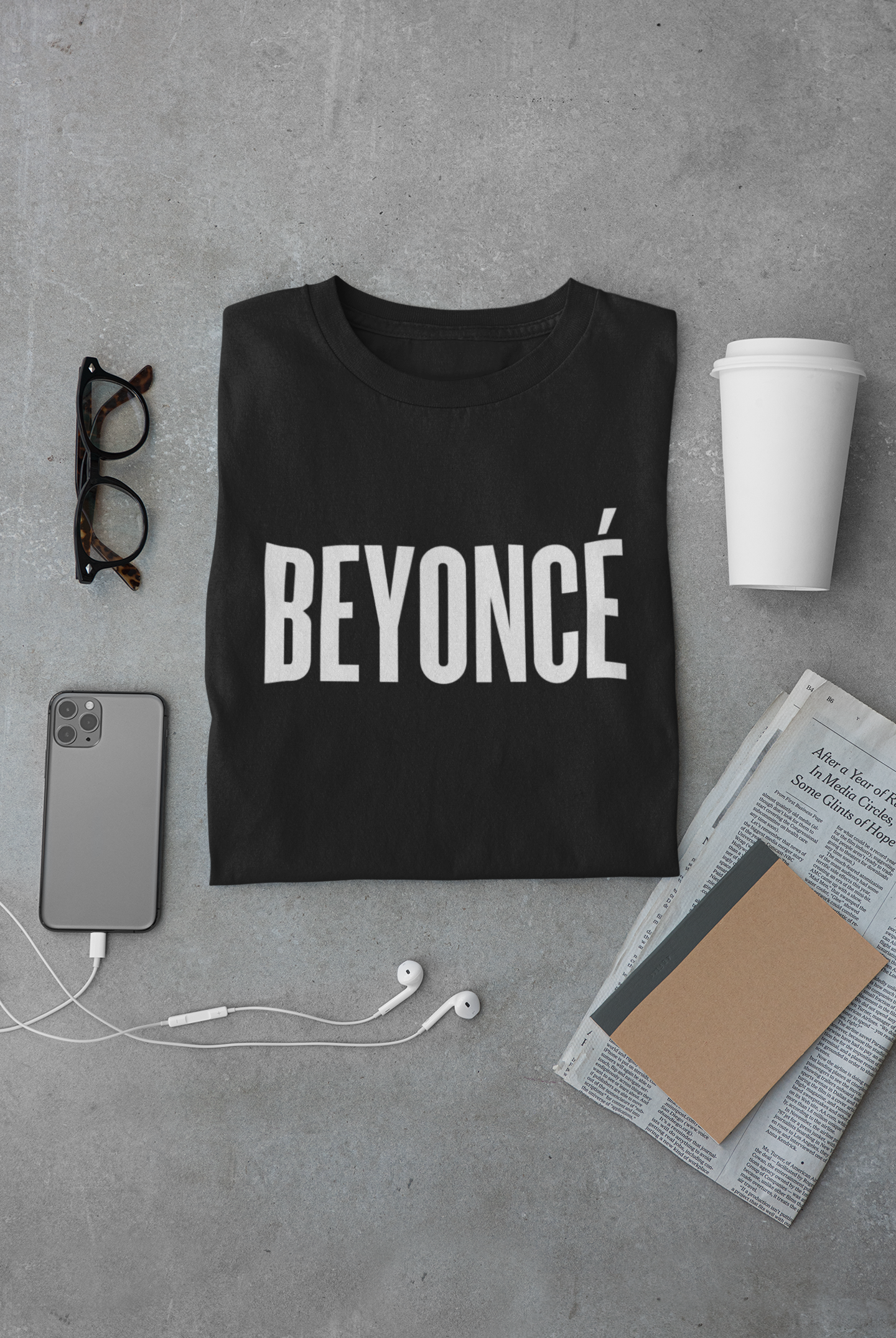 Camiseta "Beyoncé" Clássica - Música