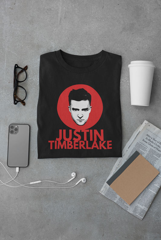 Camiseta "Justin Timberlake" Clássica - Música