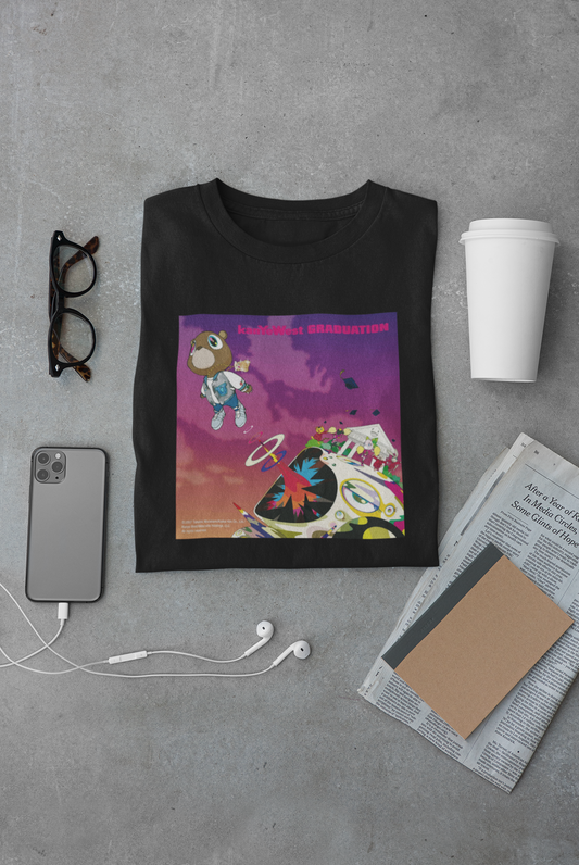 Camiseta "Graduation - Kanye West" - Álbum - Música