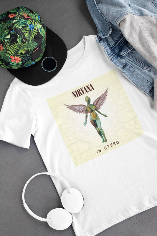 Camiseta "In Utero - Nirvana" - Álbum - Música