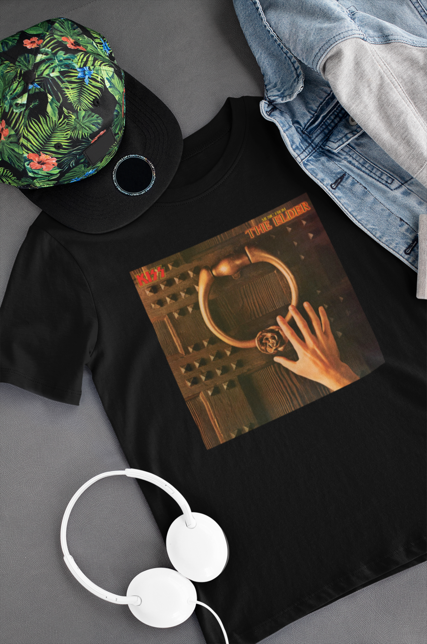 Camiseta "Music from The Elder - Kiss" - Álbum - Música