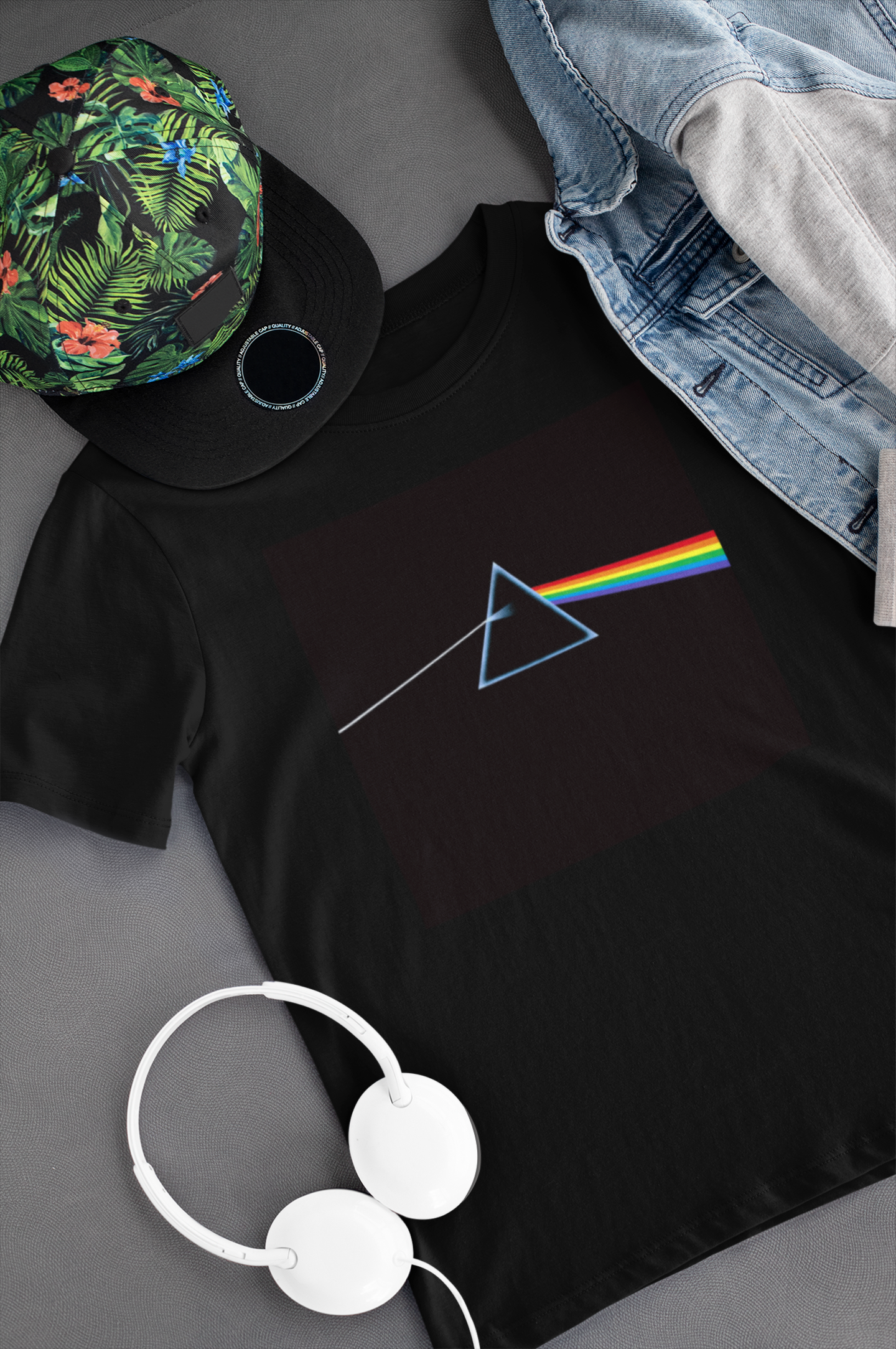 Camiseta "The Dark Side of the Moon - Pink Floyd" - Álbum - Música