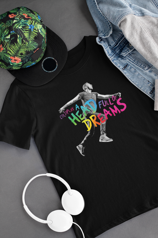Camiseta "Coldplay - Head Full of Dreams" - Música