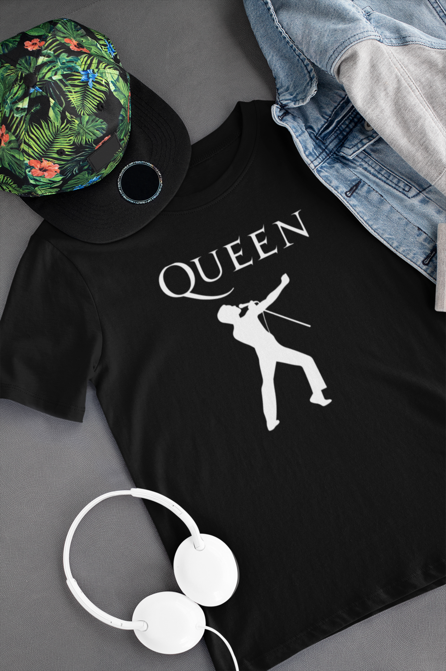 Camiseta "Queen" Freddy Mercury - Música