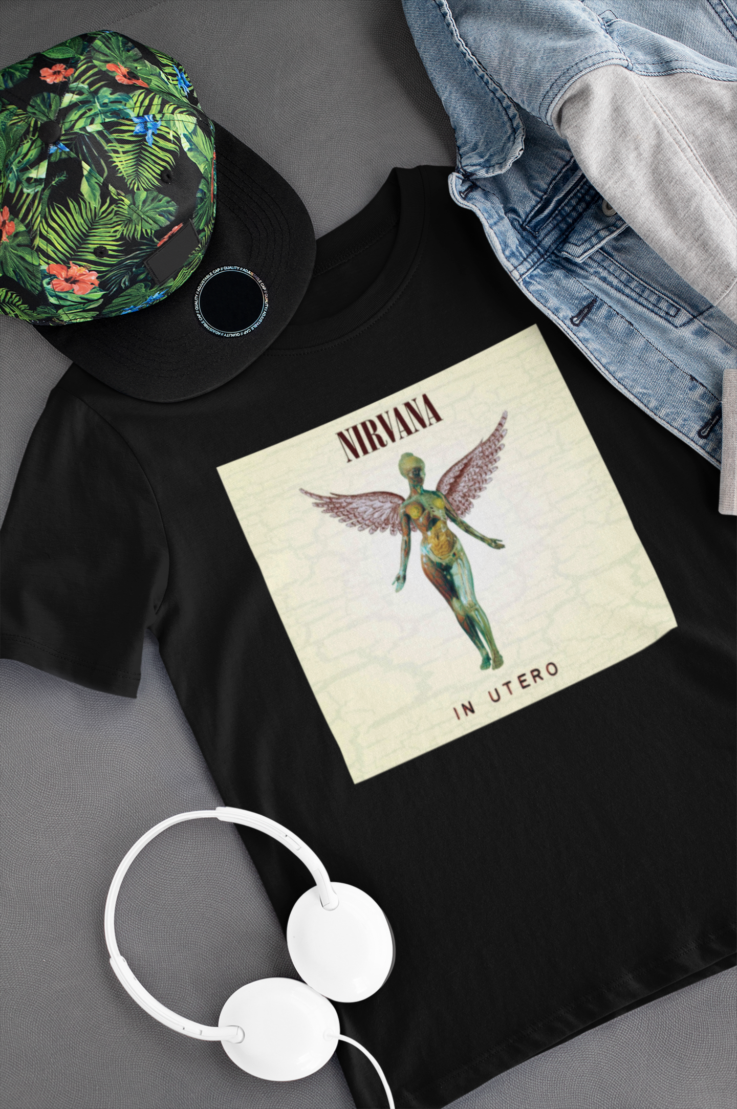 Camiseta "In Utero - Nirvana" - Álbum - Música