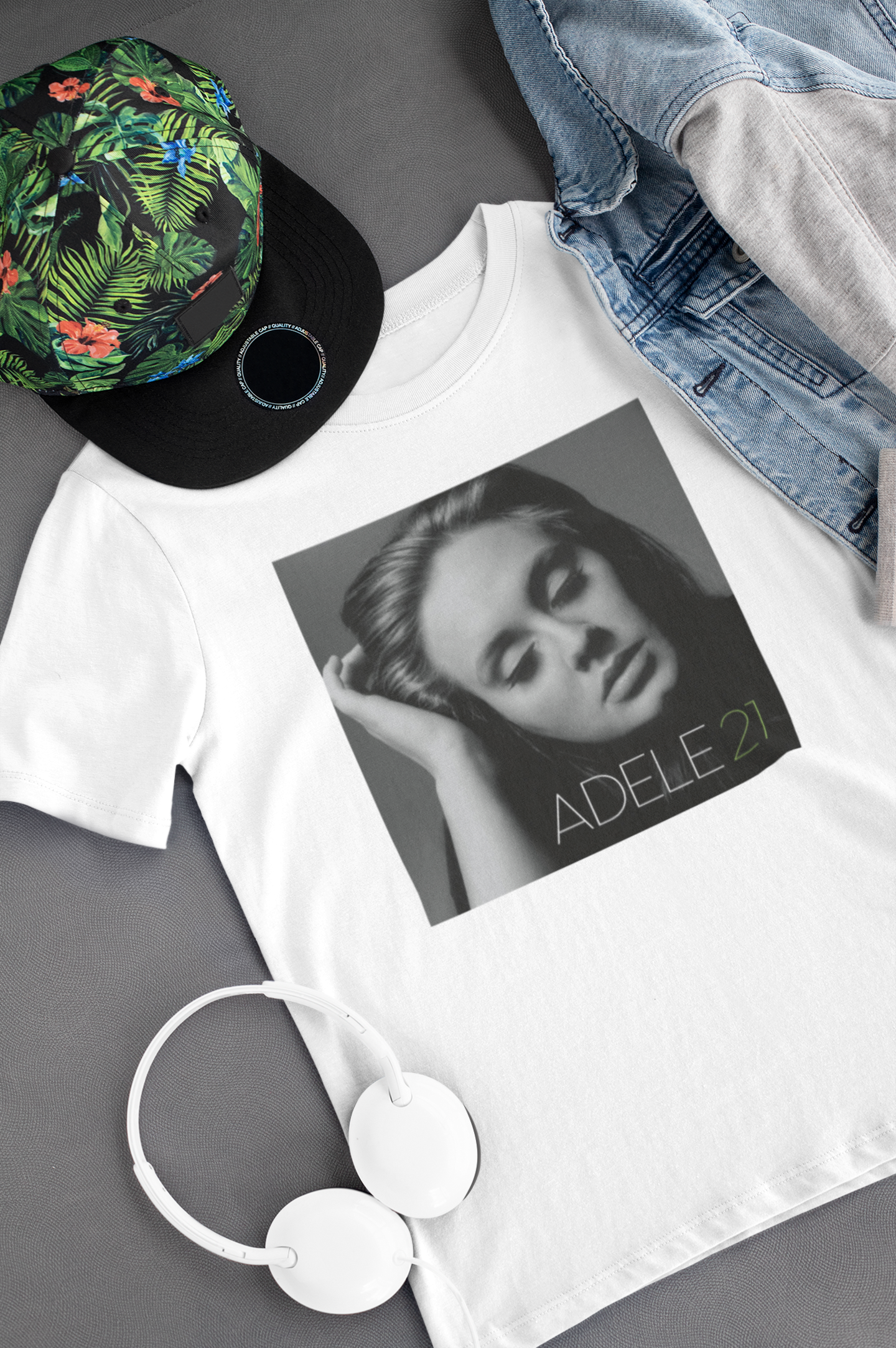 Camiseta "21 - Adele" - Álbum - Música