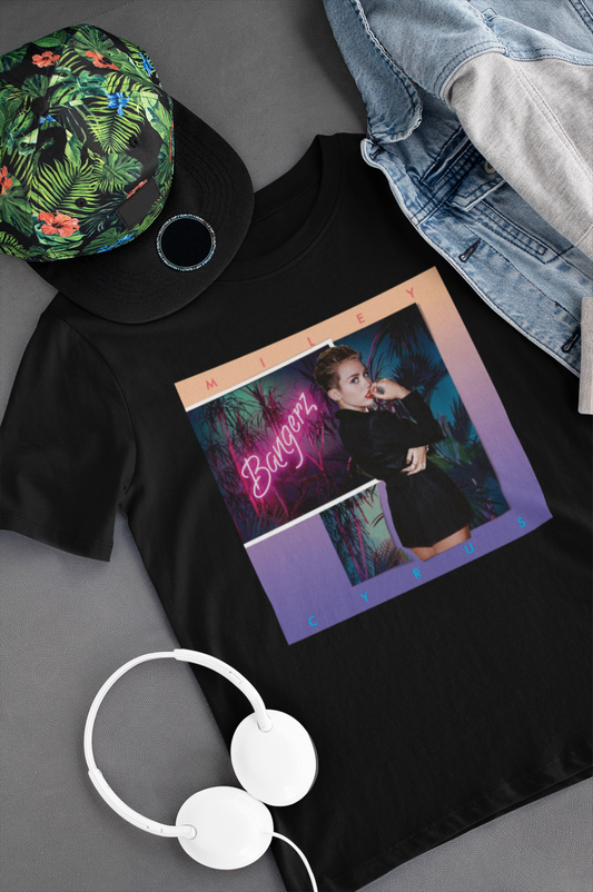 Camiseta "Bangerz - Miley Cyrus" - Álbum - Música