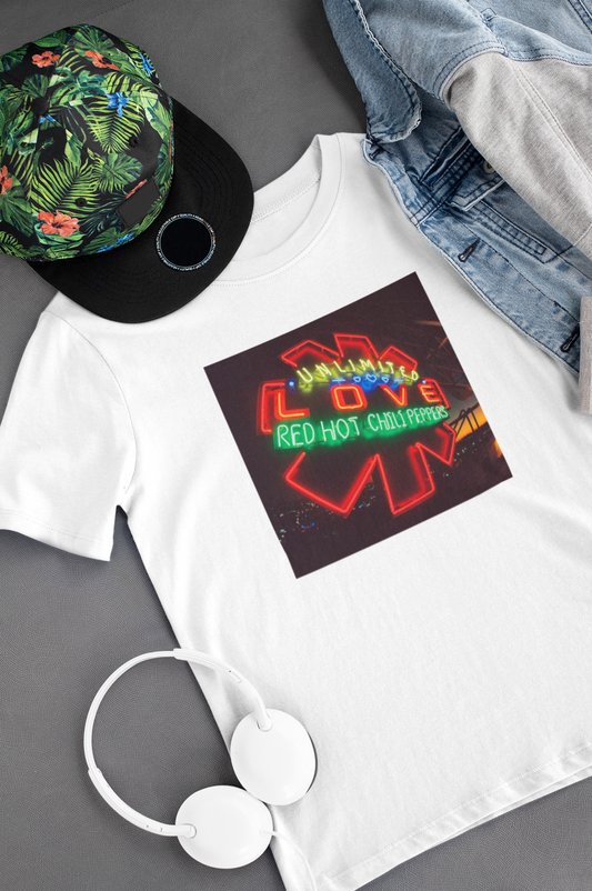 Camiseta "Unlimited Love - Red Hot Chili Peppers" - Álbum - Música