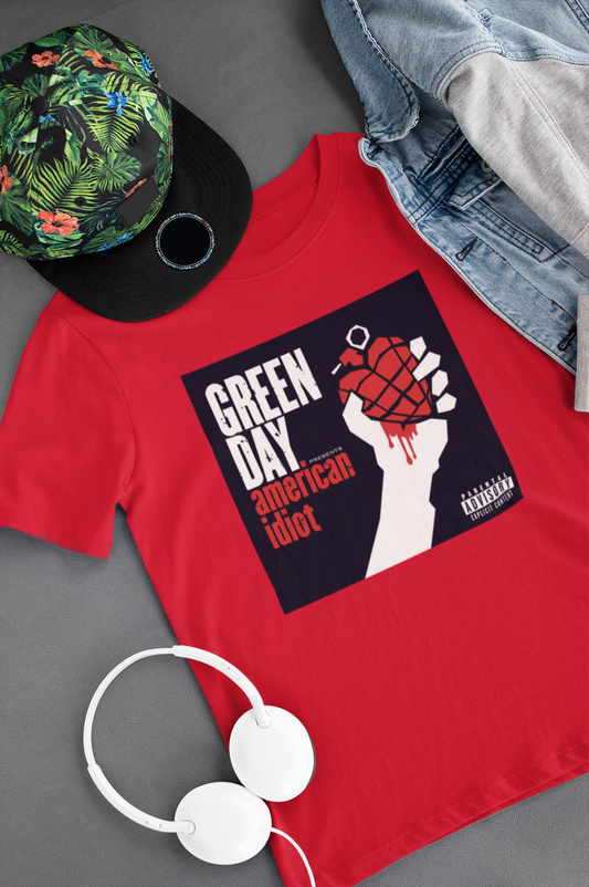 Camiseta "American Idiot - Green Day" - Álbum - Música