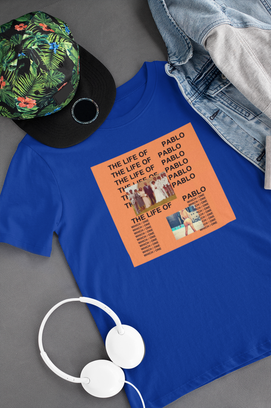 Camiseta "The Life of Pablo - Kanye West" - Álbum - Música