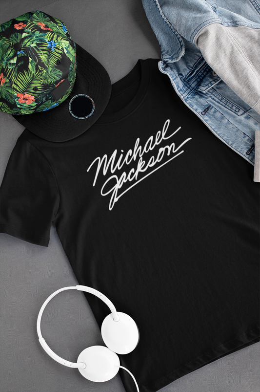 Camiseta "Michael Jackson" Clássica - Música
