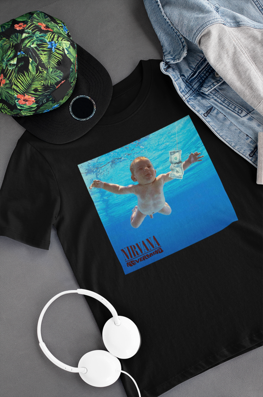 Camiseta "Nevermind - Nirvana" - Álbum - Música
