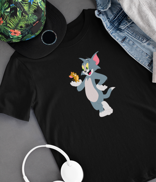 Camiseta Tom e Jerry - Desenhos Animados